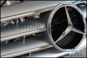 W210 E-Class Silver Grille [CL style]