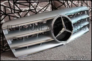 W210 E-Class Silver Grille [CL style]