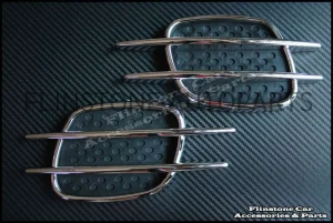 Chrome Side Vent Fender