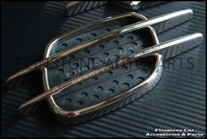 Chrome Side Vent Fender