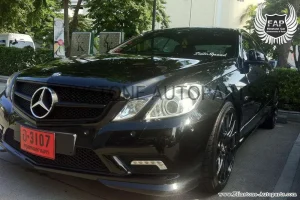 กระจังหน้า W207 E-Class Coupe Matte Black V.1 [SL-Style]