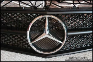 กระจังหน้า W207 E-Class Coupe Matte Black V.1 [SL-Style]