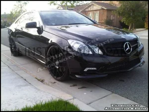 กระจังหน้า W207 E-Class Coupe Matte Black V.1 [SL-Style]