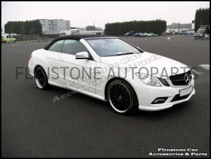 กระจังหน้า W207 E-Class Coupe Matte Black V.1 [SL-Style]