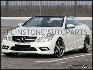 W207 E-Class Coupe Black Chrome Grille [SL-Style]