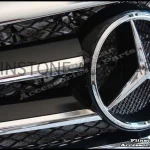 W212 E-Class Black Chrome Grille V.1 [E Coupe Style]