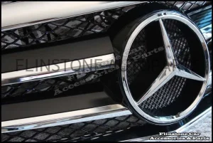 W212 E-Class Black Chrome Grille V.1 [E Coupe Style]