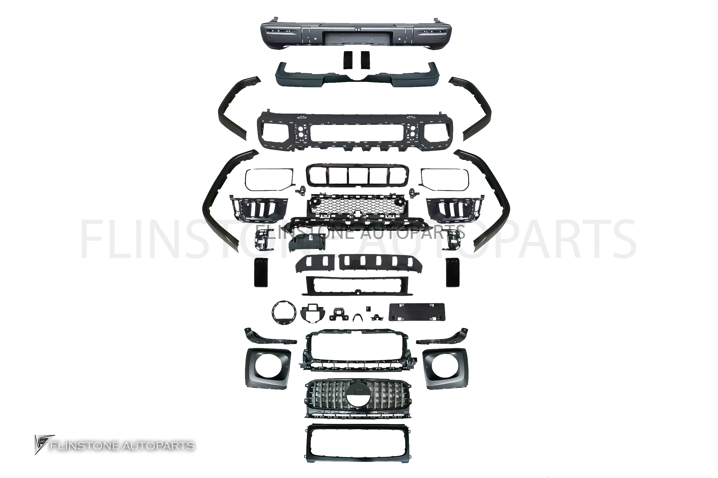 ชุดแต่ง W465 G-Class Facelift ทรง G63 AMG Facelift