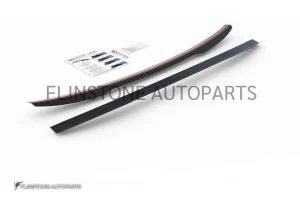สปอยเลอร์ท้าย Audi C8 Rs7 สีดำเงา ทรง Maxton