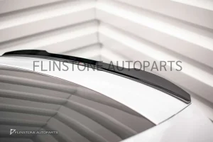 สปอยเลอร์ท้าย Audi C8 Rs7 สีดำเงา ทรง Maxton