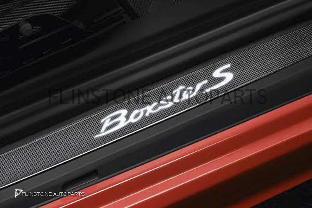 กาบบันได Carbon Fiber LED Porsche Boxster S แท้
