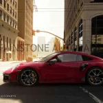 สเกิร์ตข้าง Porsche 992 Carrera Turbo ทรง Techart