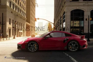 สเกิร์ตข้าง Porsche 992 Carrera Turbo ทรง Techart
