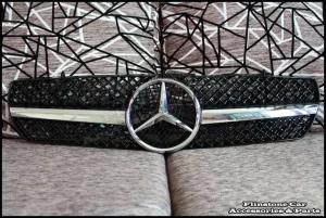 W215 CL-Class Black Chrome Grille