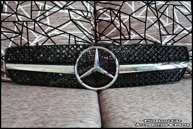 W215 CL-Class Black Chrome Grille