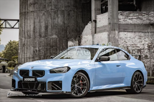 ชุดแต่งรอบคัน Carbon Fiber BMW G87 M2 ทรง SOOQOO