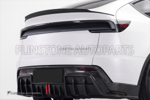สปอยเลอร์ Carbon Fiber Tesla Model Y Juniper ทรง USUS Autoclave