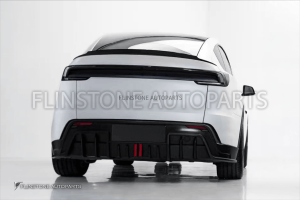 ดิฟฟิวเซอร์ Carbon Fiber Tesla Model Y Juniper ทรง USUS Autoclave