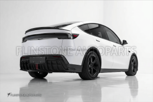 ดิฟฟิวเซอร์ Carbon Fiber Tesla Model Y Juniper ทรง USUS Autoclave
