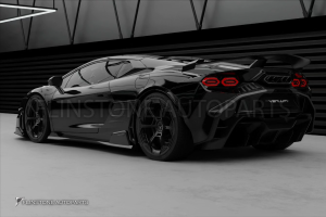 Lamborghini Temerario ทรง Venuum Black Edition