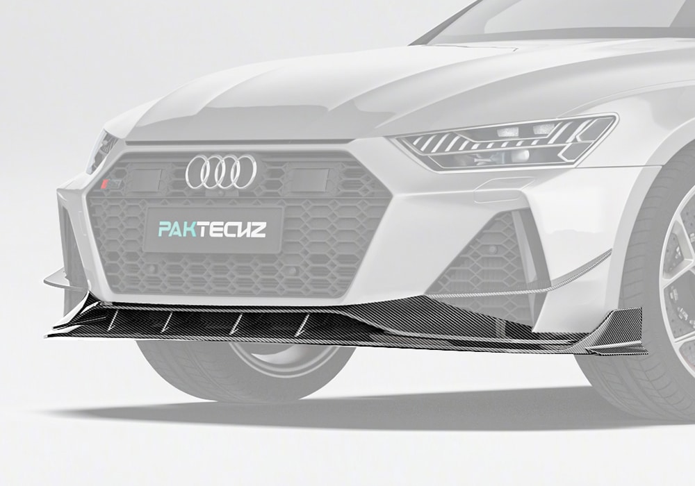 ลิ้นหน้าคาร์บอนไฟเบอร์ Audi RS7 C8 PAKTECHZ