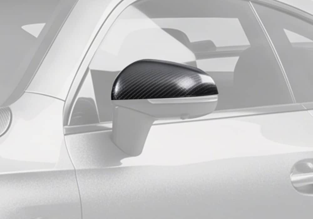 Seamlessly integrate premium carbon fiber mirror covers with your Benz AMG CLE53, enhancing its sporty and luxury appeal