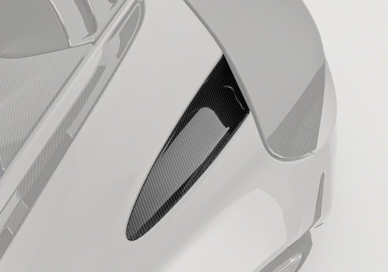 ช่องรับลมแก้มข้างหลังคาร์บอนไฟเบอร์ McLaren 720S PAKTECHZ