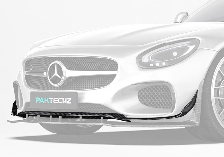 ลิ้นหน้าคาร์บอนไฟเบอร์ Ver.1 Mercedes-AMG GT/GTS C190 PAKTECHZ