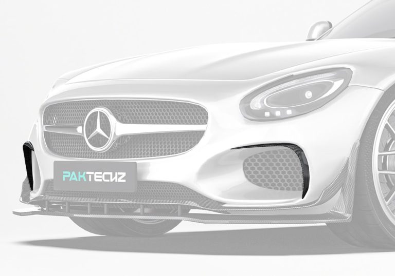 คานาร์ดหน้าคาร์บอนไฟเบอร์ Benz AMG GT/GTS C190 PAKTECHZ