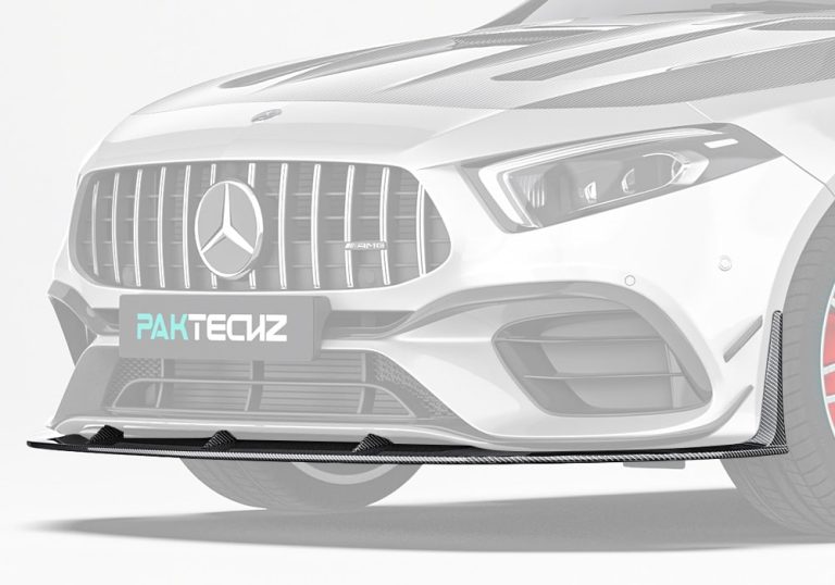 ลิ้นหน้าคาร์บอนไฟเบอร์ Benz A-Class W177 PAKTECHZ