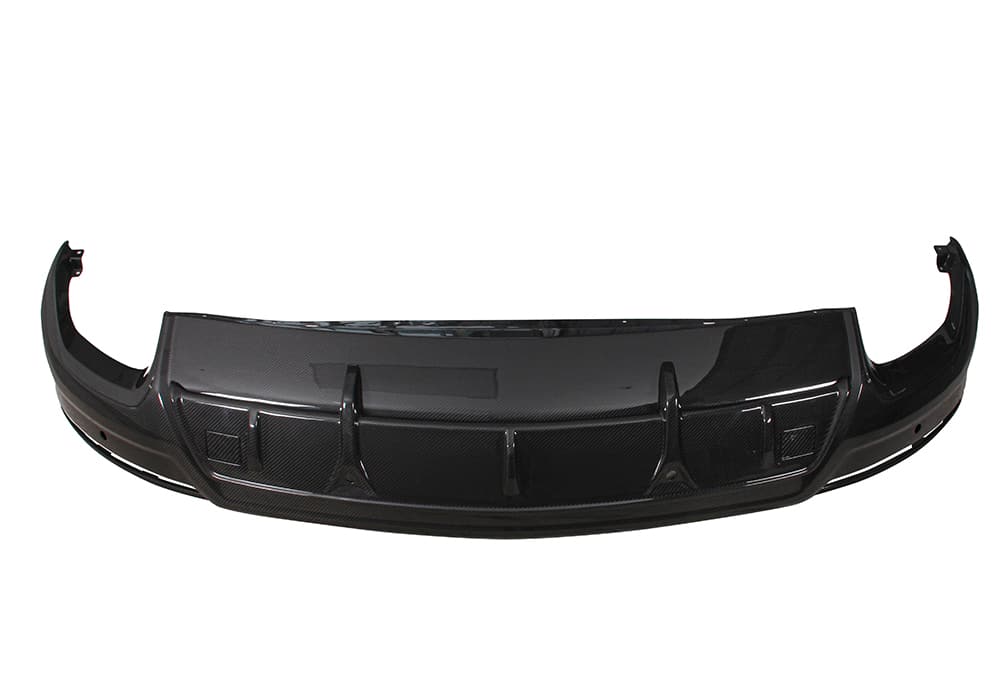 Lamborghini Urus featuring Performante Style Carbon Fiber Rear Diffuser, enhancing its bold and aggressive rear-end design