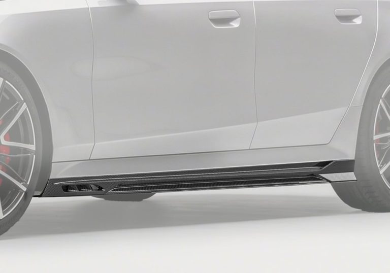 สเกิร์ตข้างคาร์บอนไฟเบอร์ BMW M5 (G90) PAKTECHZ