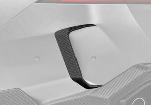 BMW M5 (G90) showcasing Carbon Fiber Rear Canards for a bold and race-inspired rear-end