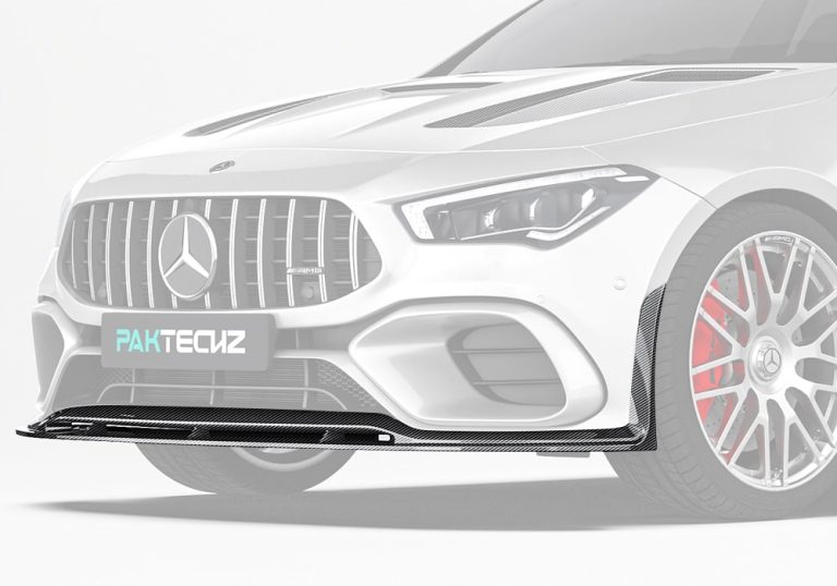 ลิ้นหน้าคาร์บอนไฟเบอร์ Mercedes Benz CLA-Class W118/C118 PAKTECHZ