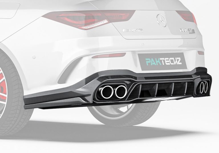 ดิฟฟิวเซอร์หลังคาร์บอนไฟเบอร์ Mercedes Benz CLA-Class W118/C118 PAKTECHZ