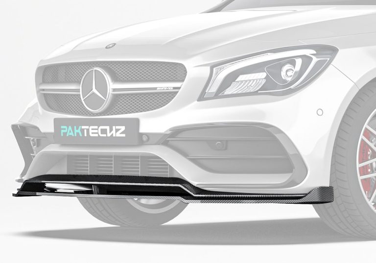 ลิ้นหน้าคาร์บอนไฟเบอร์ Mercedes Benz CLA-Class W117/C117 PAKTECHZ