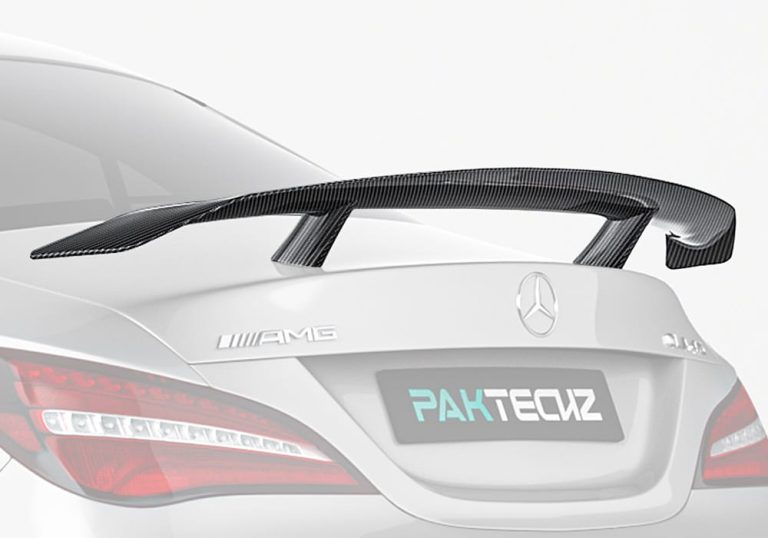สปอยเลอร์หลังคาร์บอนไฟเบอร์ Mercedes Benz CLA-Class W117/C117 PAKTECHZ