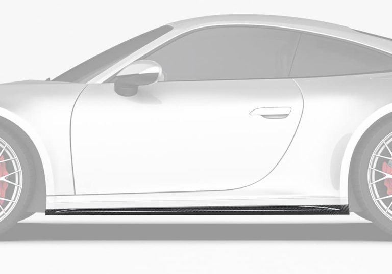 สเกิร์ตข้างคาร์บอนไฟเบอร์ Porsche 911 992.1 PAKTECHZ
