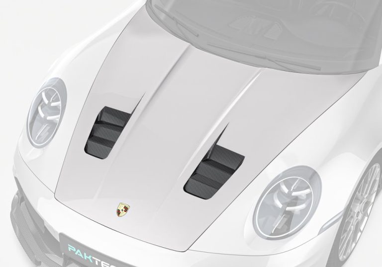 ฝากระโปรงหน้าคาร์บอนไฟเบอร์ Porsche 911 992.2 PAKTECHZ