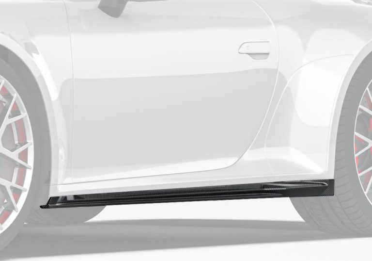 สเกิร์ตข้างคาร์บอนไฟเบอร์ Porsche 911 992.2 PAKTECHZ