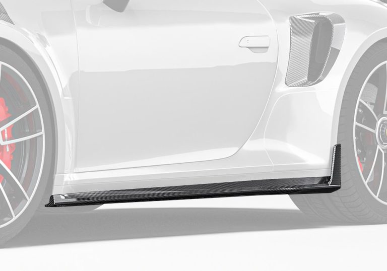 สเกิร์ตข้างคาร์บอนไฟเบอร์ Porsche 992 Turbo S PAKTECHZ