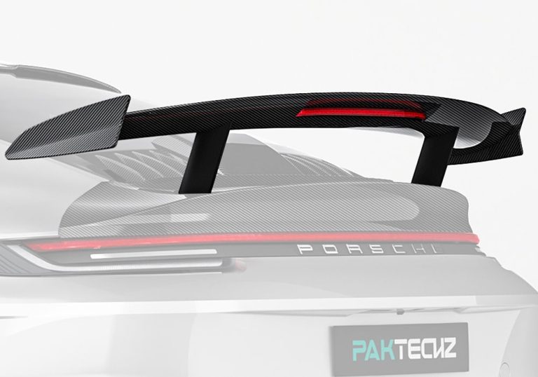 สปอยเลอร์หลังคาร์บอนไฟเบอร์ Porsche 992 Turbo S PAKTECHZ