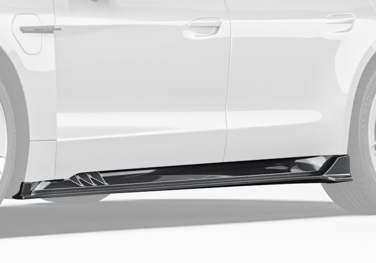 สเกิร์ตข้างคาร์บอนไฟเบอร์ Porsche 2025 Taycan PAKTECHZ