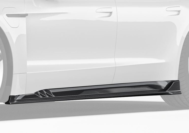 สเกิร์ตข้างคาร์บอนไฟเบอร์ Porsche Taycan PAKTECHZ