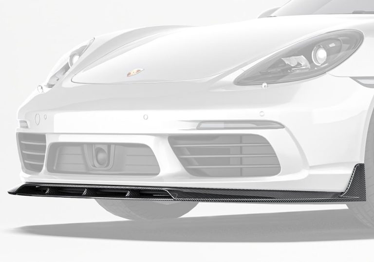 ลิ้นหน้าคาร์บอนไฟเบอร์ Porsche 718 PAKTECHZ