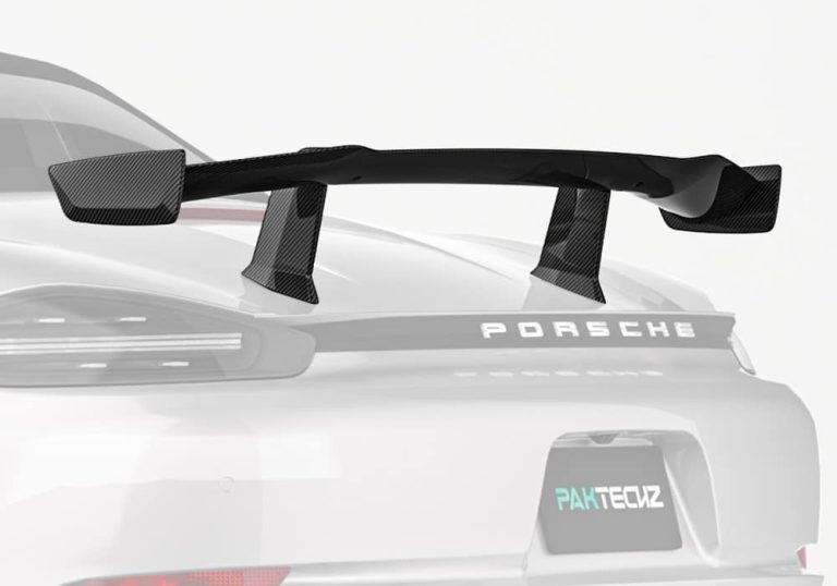สปอยเลอร์หลังคาร์บอนไฟเบอร์ Porsche 718 PAKTECHZ