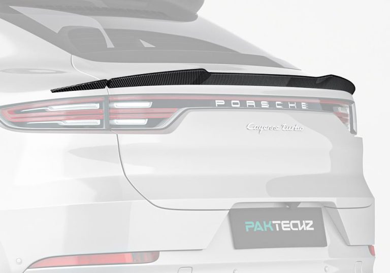 สปอยเลอร์หลังคาร์บอนไฟเบอร์ Porsche Cayenne Coupe 9Y3 PAKTECHZ