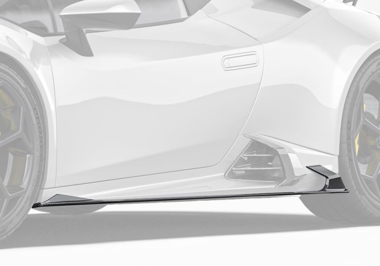 สเกิร์ตข้างคาร์บอนไฟเบอร์ Lamborghini Huracan EVO PAKTECHZ