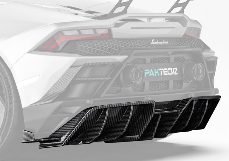 ดิฟฟิวเซอร์หลังคาร์บอนไฟเบอร์ Lamborghini Huracan EVO PAKTECHZ