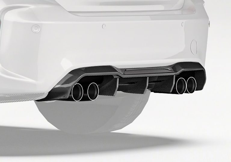 ดิฟฟิวเซอร์หลังคาร์บอนไฟเบอร์ BMW M2 F87 PAKTECHZ